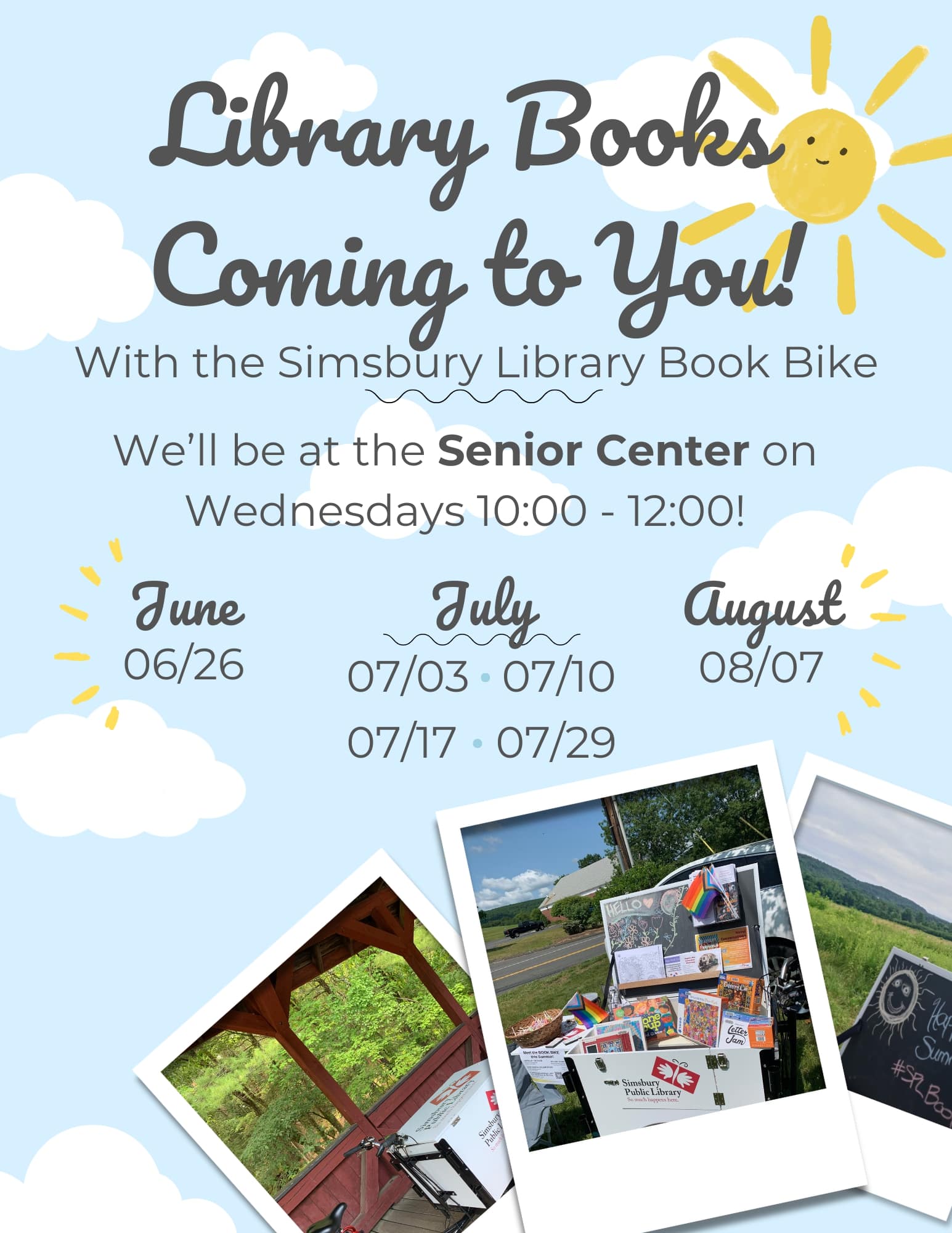 SPL Book Bike Senior Center