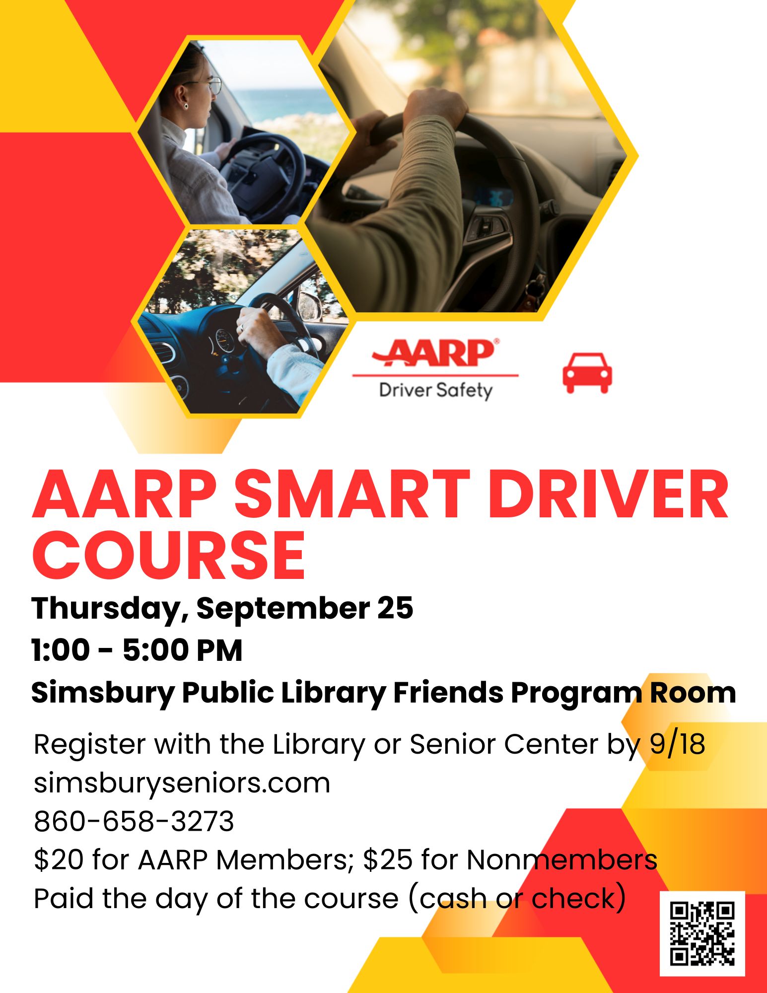 Flier AARP Smart Driver Course